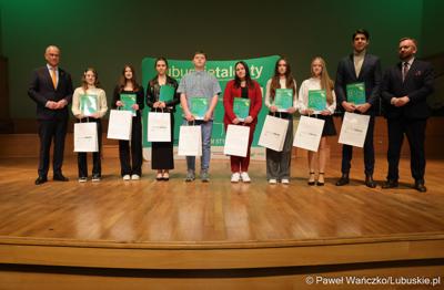 Uroczystość wręczenia dyplomów Lubuskie Talenty – Program Stypendialny 