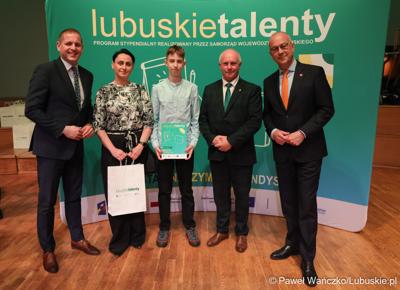 Uroczystość wręczenia dyplomów Lubuskie Talenty – Program Stypendialny 