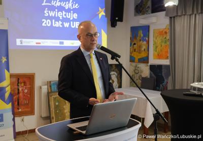 Marszałek woj. lubuskiego Marcin Jabłoński