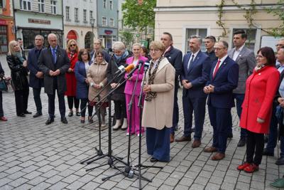 15 kwietnia 2024 r. Wizyta Minister Edukacji Barbary Nowackiej w Zielonej Górze

