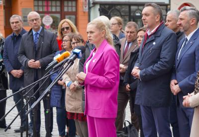 15 kwietnia 2024 r. Wizyta Minister Edukacji Barbary Nowackiej w Zielonej Górze

