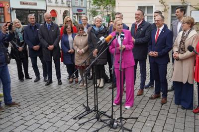 15 kwietnia 2024 r. Wizyta Minister Edukacji Barbary Nowackiej w Zielonej Górze

