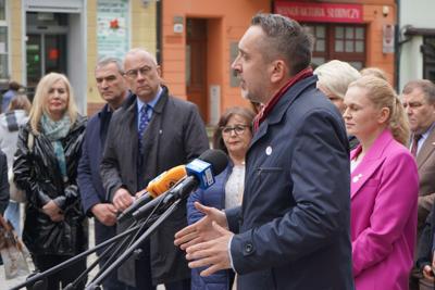 15 kwietnia 2024 r. Wizyta Minister Edukacji Barbary Nowackiej w Zielonej Górze


