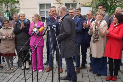 15 kwietnia 2024 r. Wizyta Minister Edukacji Barbary Nowackiej w Zielonej Górze

