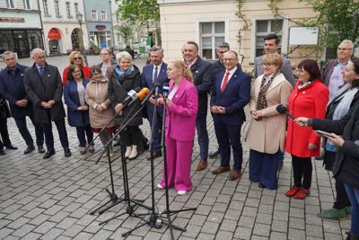 15 kwietnia 2024 r. Wizyta Minister Edukacji Barbary Nowackiej w Zielonej Górze

