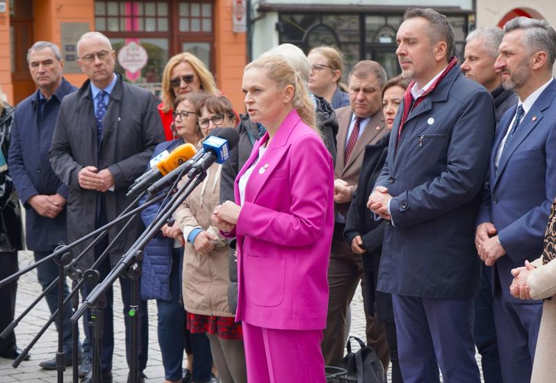 15 kwietnia 2024 r. Wizyta Minister Edukacji Barbary Nowackiej w Zielonej Górze
