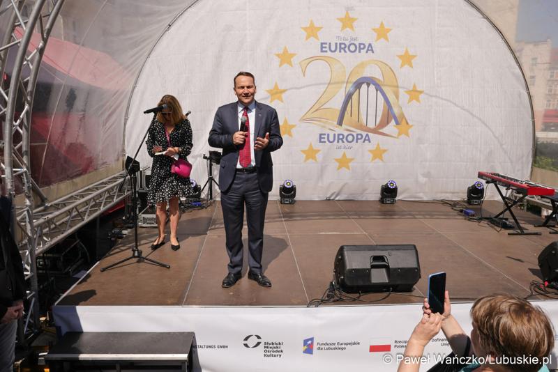 Minister spraw zagranicznych Polski Radosław Sikorski