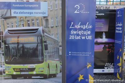 Obchody 20. rocznicy wstąpienia Polski do Unii Europejskiej w Słubicach
