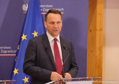 Minister spraw zagranicznych Polski Radosław Sikorski 