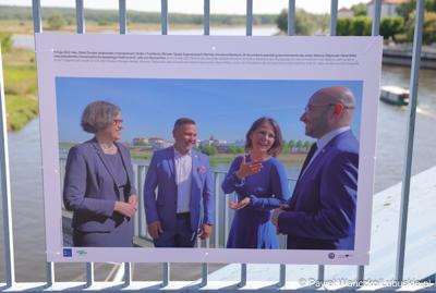 Obchody 20. rocznicy wstąpienia Polski do Unii Europejskiej w Słubicach