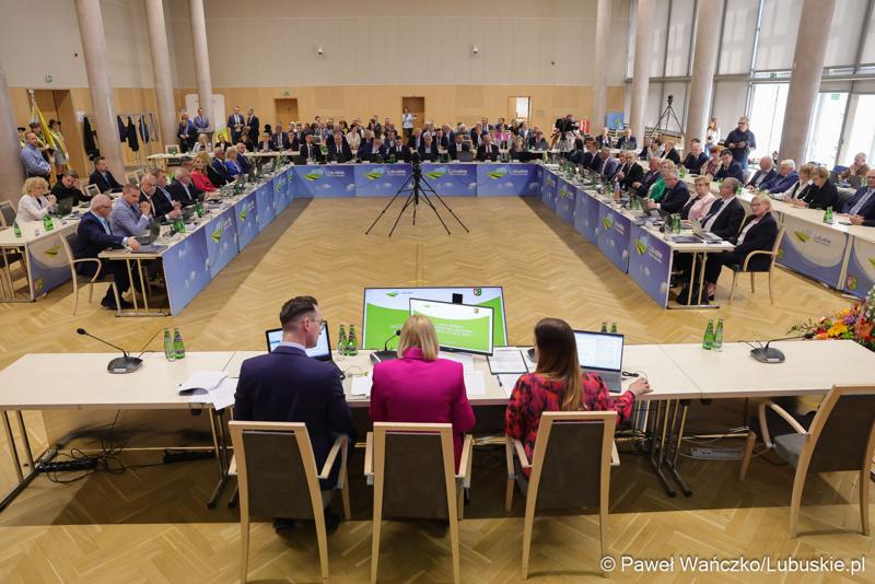 Pierwsza sesja Sejmiku Województwa Lubuskiego kadencji 2024-2029