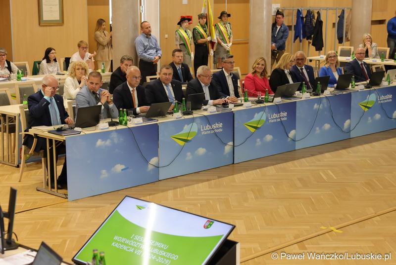 Pierwsza sesja Sejmiku Województwa Lubuskiego kadencji 2024-2029