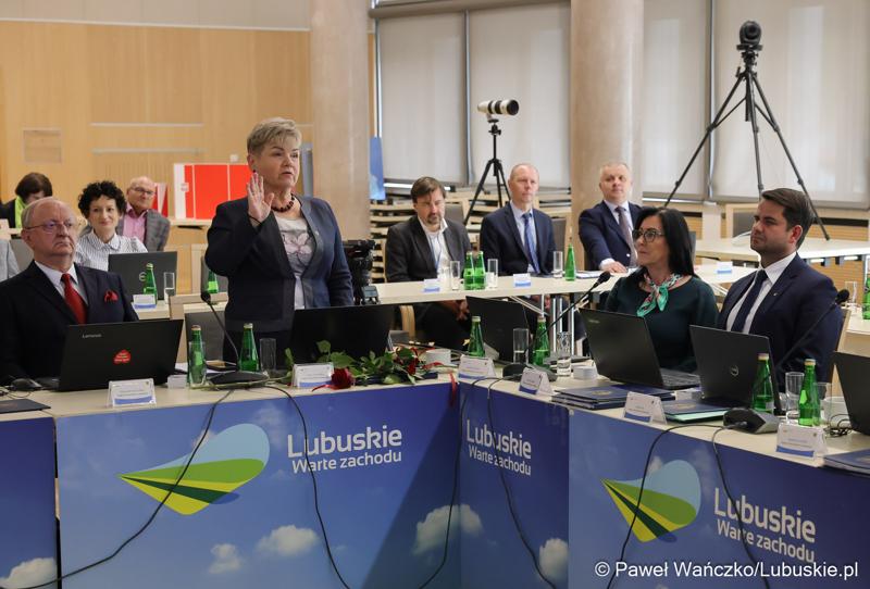 Pierwsza sesja Sejmiku Województwa Lubuskiego kadencji 2024-2029