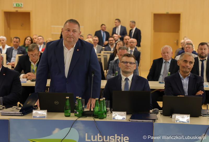 Pierwsza sesja Sejmiku Województwa Lubuskiego kadencji 2024-2029