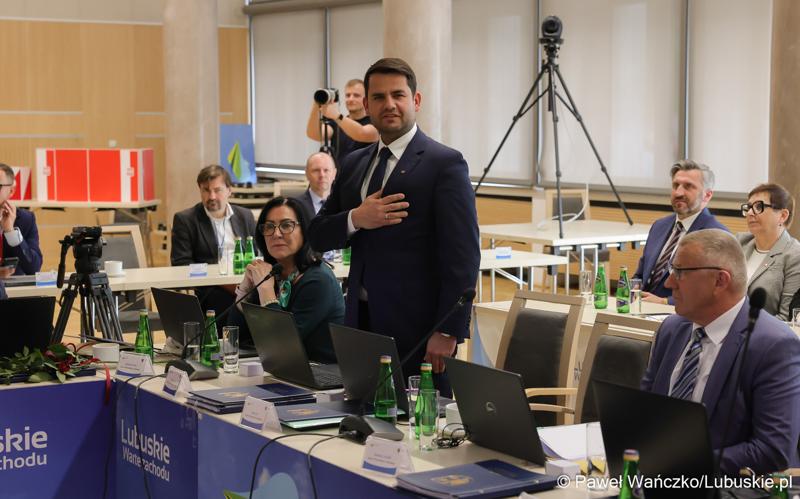 Pierwsza sesja Sejmiku Województwa Lubuskiego kadencji 2024-2029
