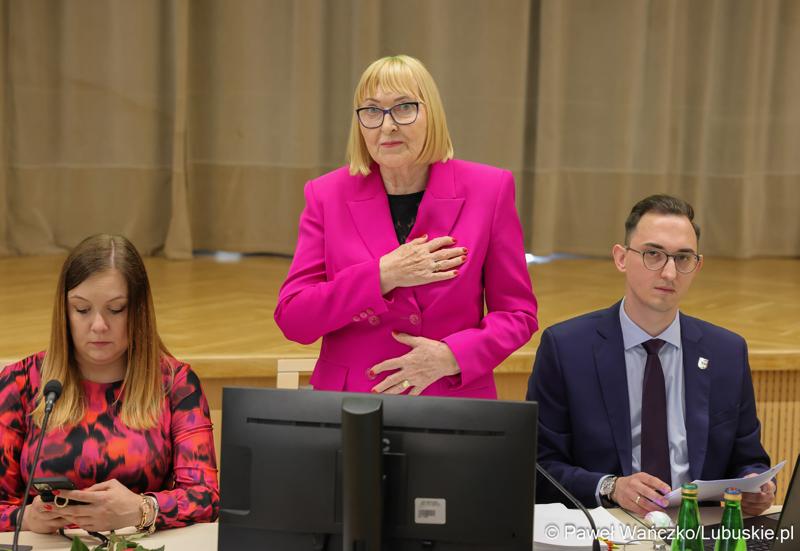 Pierwsza sesja Sejmiku Województwa Lubuskiego kadencji 2024-2029
