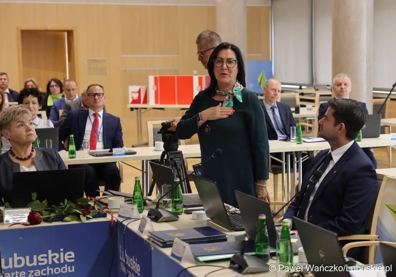 Pierwsza sesja Sejmiku Województwa Lubuskiego kadencji 2024-2029