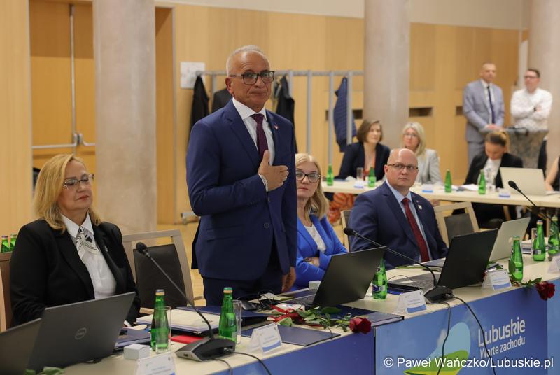 Pierwsza sesja Sejmiku Województwa Lubuskiego kadencji 2024-2029