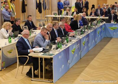Pierwsza sesja Sejmiku Województwa Lubuskiego kadencji 2024-2029