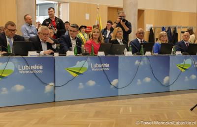 Pierwsza sesja Sejmiku Województwa Lubuskiego kadencji 2024-2029