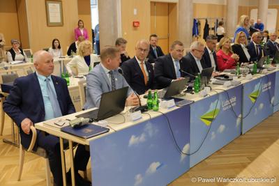 Pierwsza sesja Sejmiku Województwa Lubuskiego kadencji 2024-2029