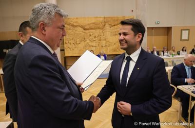 Pierwsza sesja Sejmiku Województwa Lubuskiego kadencji 2024-2029