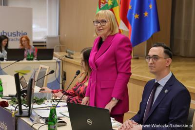 Pierwsza sesja Sejmiku Województwa Lubuskiego kadencji 2024-2029