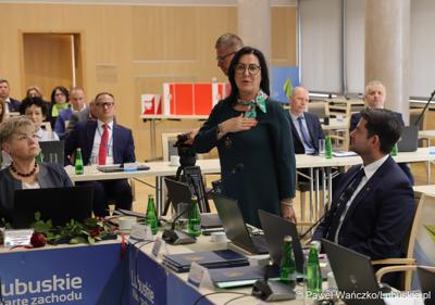 Pierwsza sesja Sejmiku Województwa Lubuskiego kadencji 2024-2029