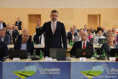 Pierwsza sesja Sejmiku Województwa Lubuskiego kadencji 2024-2029