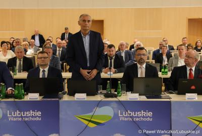 Pierwsza sesja Sejmiku Województwa Lubuskiego kadencji 2024-2029