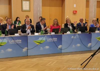 Pierwsza sesja Sejmiku Województwa Lubuskiego kadencji 2024-2029