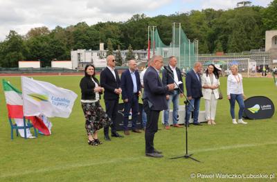 Marszałek Województwa Lubuskiego Marcin Jabłoński wziął udział w uroczystym otwarciu II Rundy Paralekkoatletycznego Grand Prix Polski – Otwartego Mitingu Osób Niepełnosprawnych w Lekkiej Atletyce w Słubicach