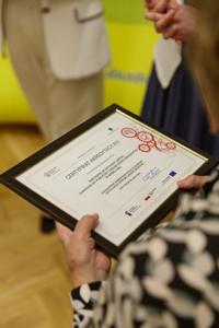 Wręczenie certyfikatów akredytacyjnych dot. pobierania narządów do przeszczepu