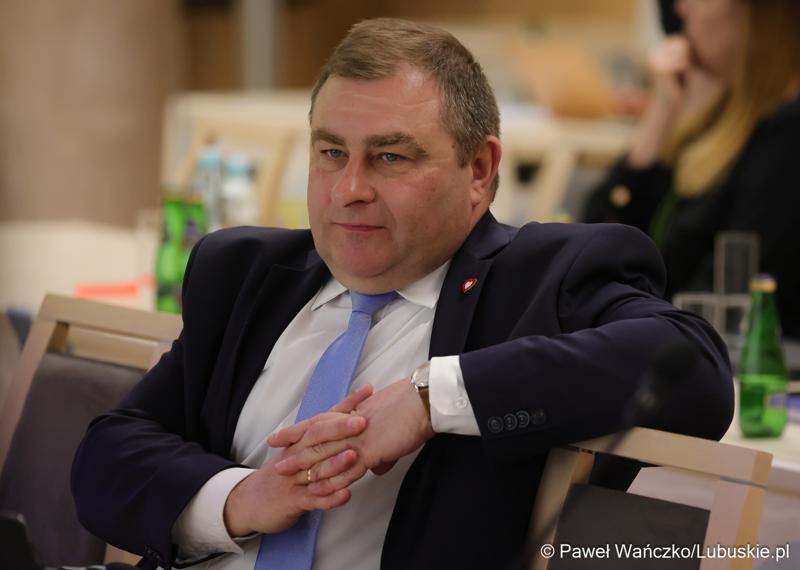 Wicemarszałek Wojewodztwa Lubuskiego Grzegorz Potęga