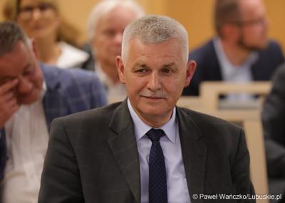 Członek Zarządu Województwa Lubuskiego Jacek Urbański