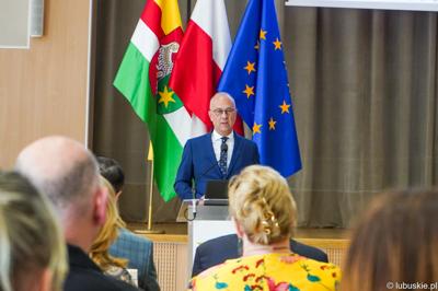   Marszałek Województwa Lubuskiego Marcin Jabłoński