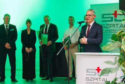 Uroczysta Gala Szpitala Uniwersyteckiego w Restauracji Palmiarnia