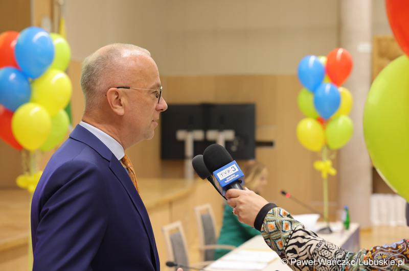 Marszałek Województwa Lubuskiego Marcin Jabłoński