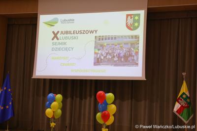 Jubileuszowe obrady Lubuskiego Sejmiku Dziecięcego w Zielonej Górze