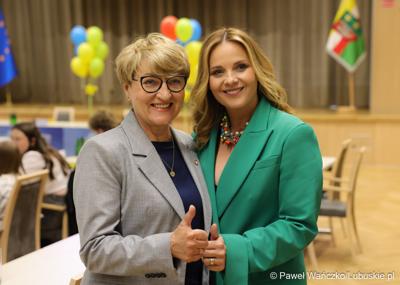 Elżbieta Anna Polak (z lewej) i Anna Synowiec