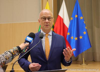 Marszałek Województwa Lubuskiego Marcin Jabłoński