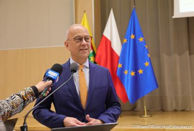 Marszałek Województwa Lubuskiego Marcin Jabłoński