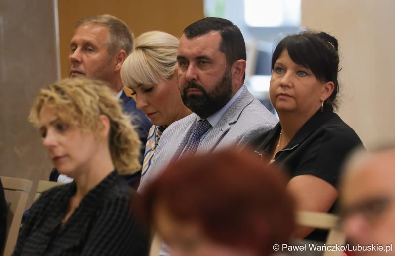 Uczestnicy konferencji pt. „Lubuska rewitalizacja” w Sali Kolumnowej Sejmiku Województwa Lubuskiego w Zielonej Górze