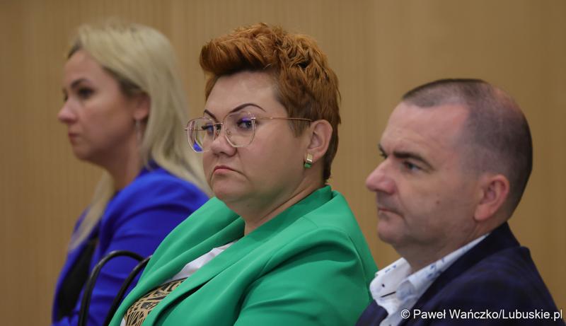 Uczestnicy konferencji pt. „Lubuska rewitalizacja” w Sali Kolumnowej Sejmiku Województwa Lubuskiego w Zielonej Górze