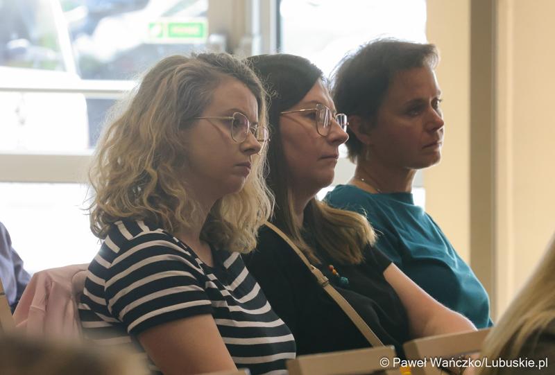 Uczestnicy konferencji pt. „Lubuska rewitalizacja” w Sali Kolumnowej Sejmiku Województwa Lubuskiego w Zielonej Górze