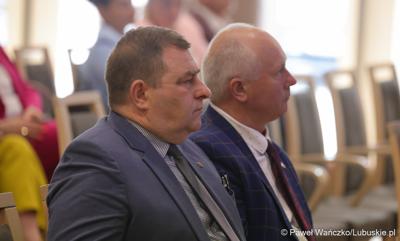 Uczestnicy konferencji pt. „Lubuska rewitalizacja” w Sali Kolumnowej Sejmiku Województwa Lubuskiego w Zielonej Górze