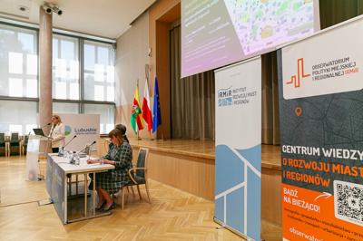 Debata na temat badania "Hierarchia funkcjonalna miast w województwie lubuskim jako punkt wyjścia do kształtowania polityk regionalnych i miejskich"