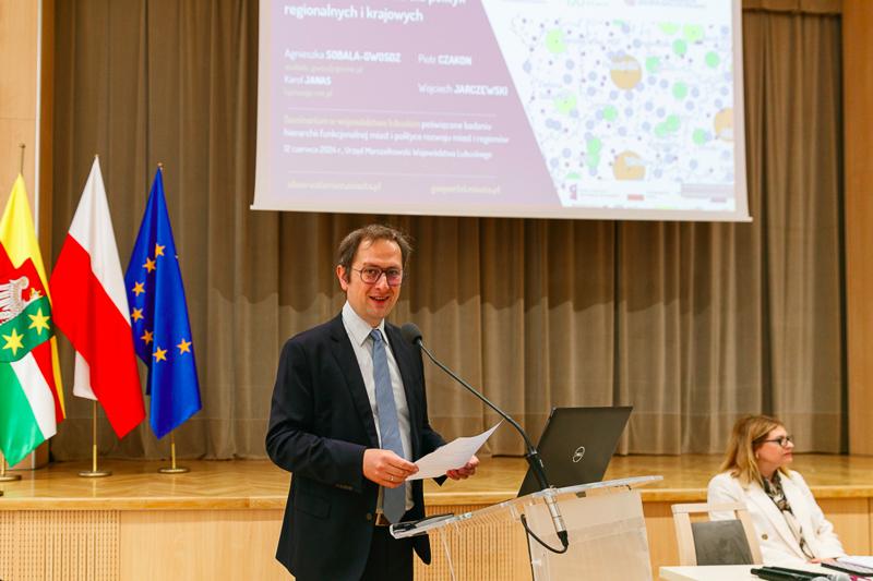 Debata na temat badania "Hierarchia funkcjonalna miast w województwie lubuskim jako punkt wyjścia do kształtowania polityk regionalnych i miejskich"