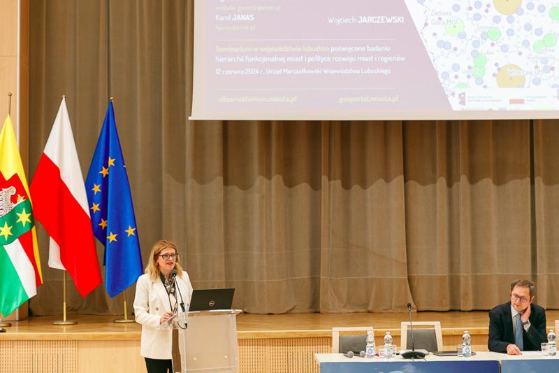 Debata na temat badania "Hierarchia funkcjonalna miast w województwie lubuskim jako punkt wyjścia do kształtowania polityk regionalnych i miejskich"