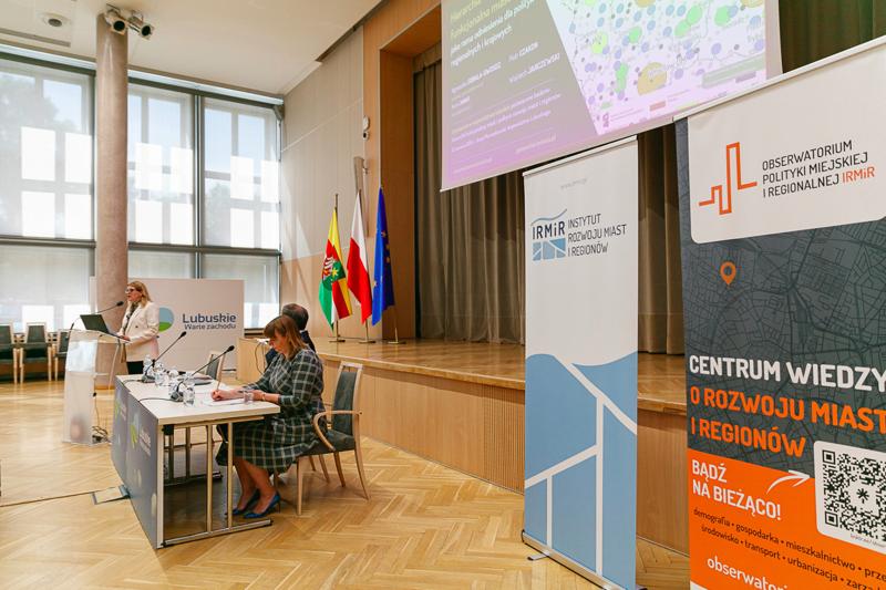 Debata na temat badania "Hierarchia funkcjonalna miast w województwie lubuskim jako punkt wyjścia do kształtowania polityk regionalnych i miejskich"